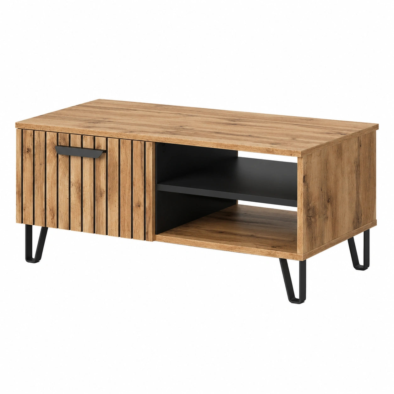 Table basse, en chêne, 90 x 50 cm, pour le salon