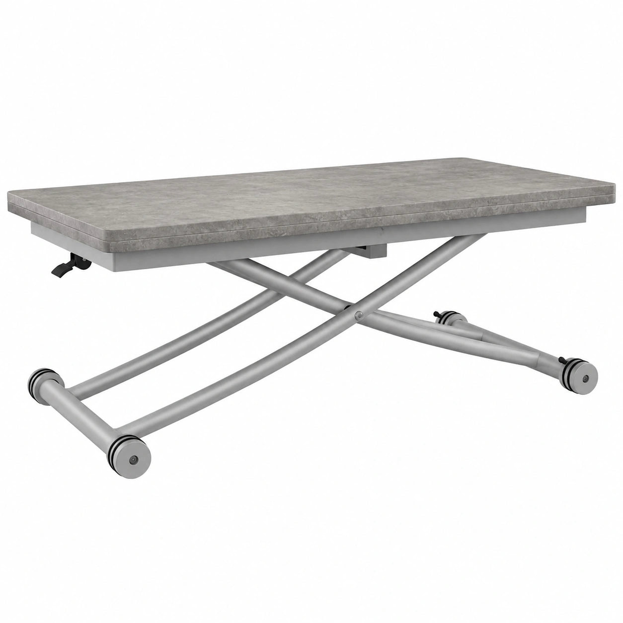 Table à manger, coloris gris, pour la salle à manger