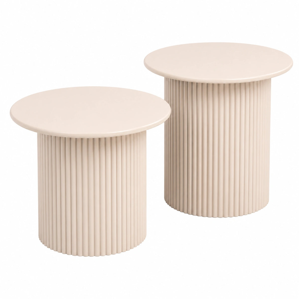Table, coloris beige, pour les espaces de vie