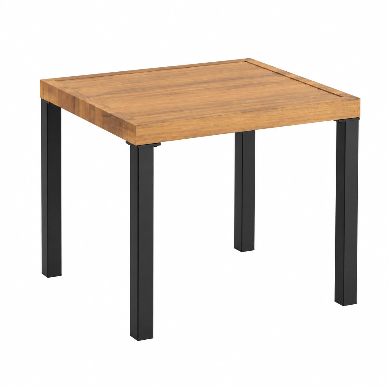 Table de jardin, en acier, 55 x 55 x 39,5 cm, pour la terrasse ou le jardin