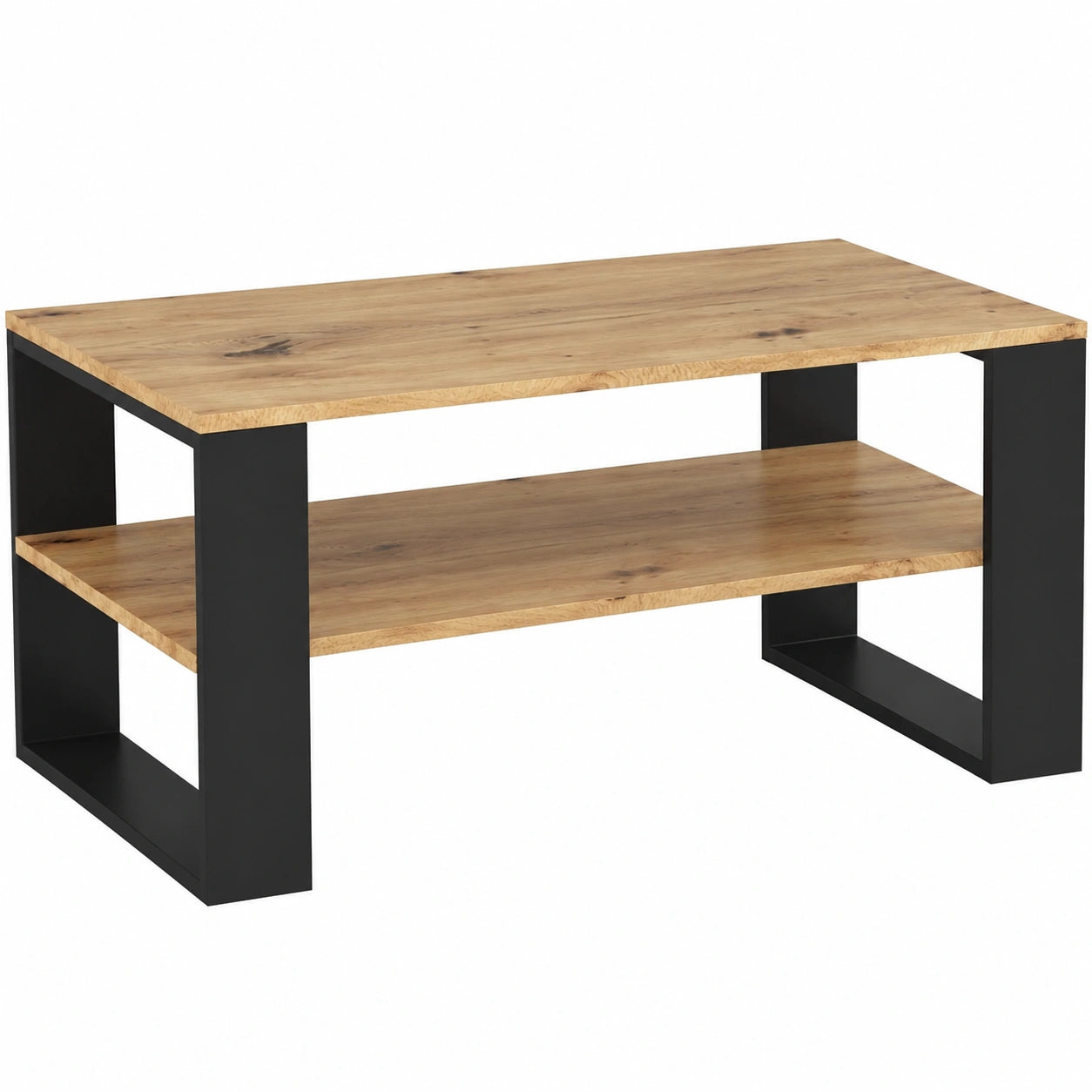 Table, avec étagères, pour les espaces de vie