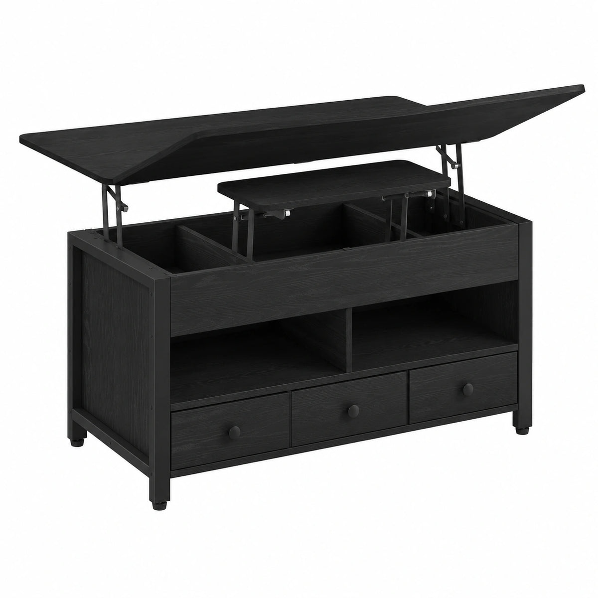 Table basse, coloris noir, pour le salon