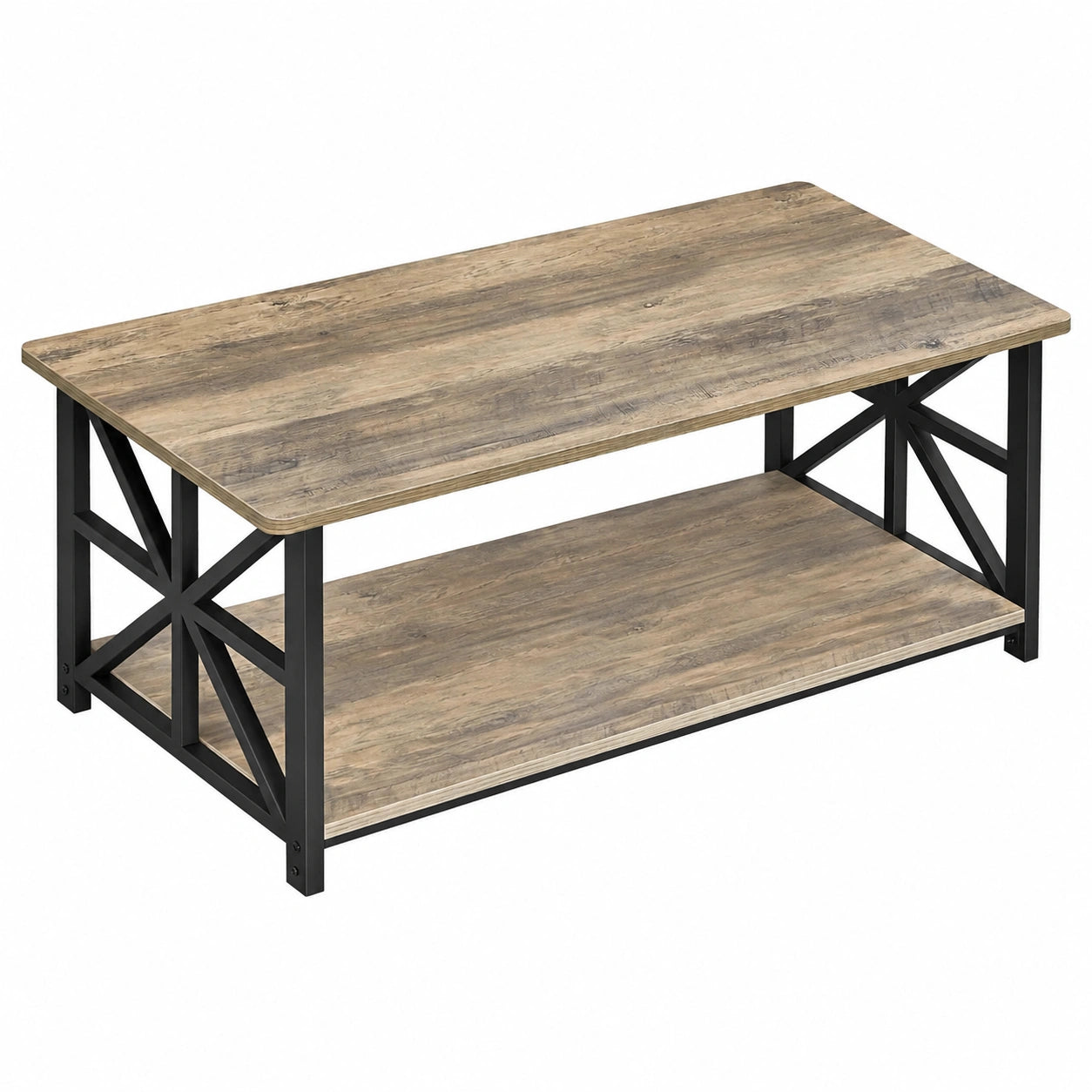 Table basse, avec rangement, 100 x 52 cm, pour le salon